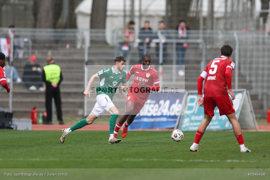 sport, VfB Stuttgart II, Schweinfurt, Sachs Stadion, Fussball, DFB, 30. Spieltag, 3. Liga, 21.03.2026, 1. FC Schweinfurt 1905 - Bild-ID: 2545408
