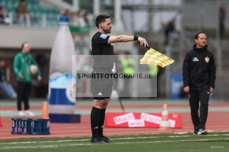 sport, VfB Stuttgart II, Schweinfurt, Sachs Stadion, Fussball, DFB, 30. Spieltag, 3. Liga, 21.03.2026, 1. FC Schweinfurt 1905 - Bild-ID: 2545413