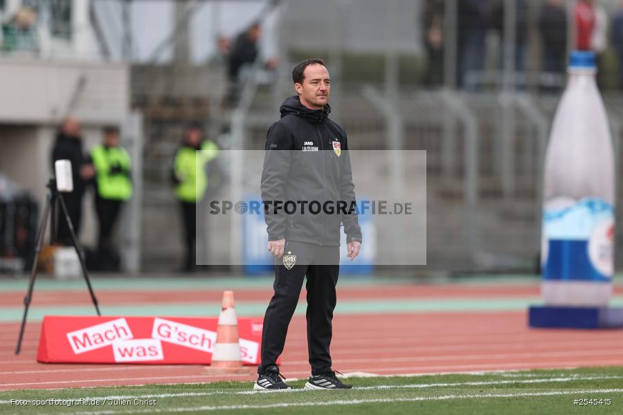 sport, VfB Stuttgart II, Schweinfurt, Sachs Stadion, Fussball, DFB, 30. Spieltag, 3. Liga, 21.03.2026, 1. FC Schweinfurt 1905 - Bild-ID: 2545415