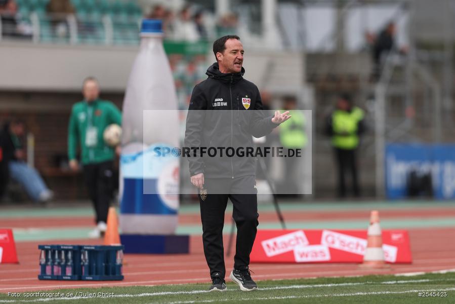 sport, VfB Stuttgart II, Schweinfurt, Sachs Stadion, Fussball, DFB, 30. Spieltag, 3. Liga, 21.03.2026, 1. FC Schweinfurt 1905 - Bild-ID: 2545423