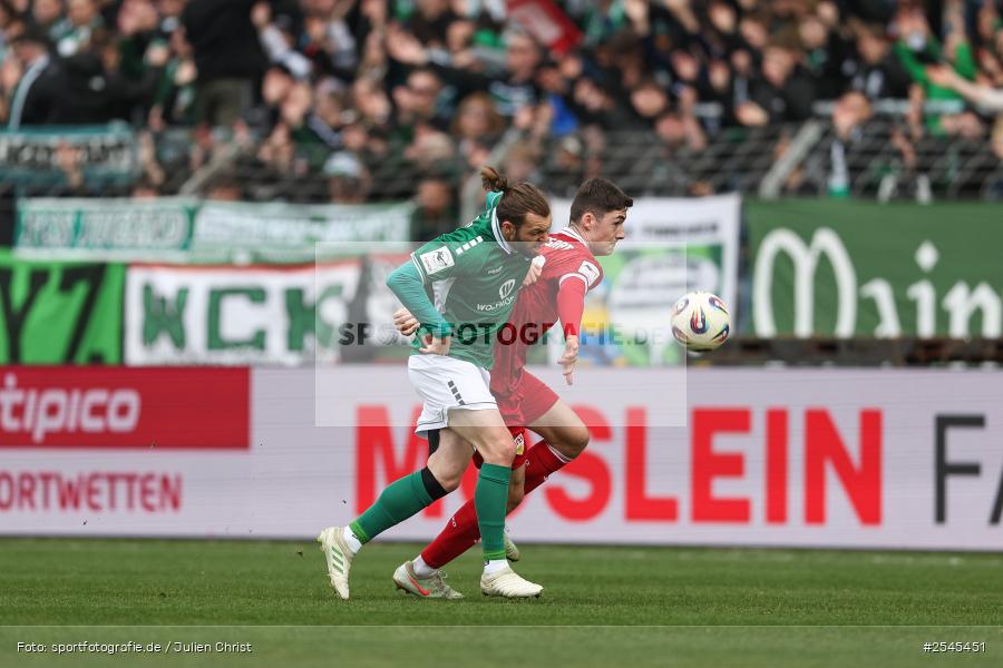 sport, VfB Stuttgart II, Schweinfurt, Sachs Stadion, Fussball, DFB, 30. Spieltag, 3. Liga, 21.03.2026, 1. FC Schweinfurt 1905 - Bild-ID: 2545451
