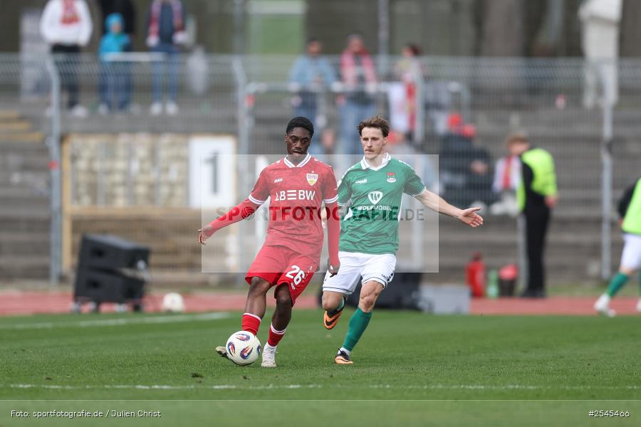 sport, VfB Stuttgart II, Schweinfurt, Sachs Stadion, Fussball, DFB, 30. Spieltag, 3. Liga, 21.03.2026, 1. FC Schweinfurt 1905 - Bild-ID: 2545466