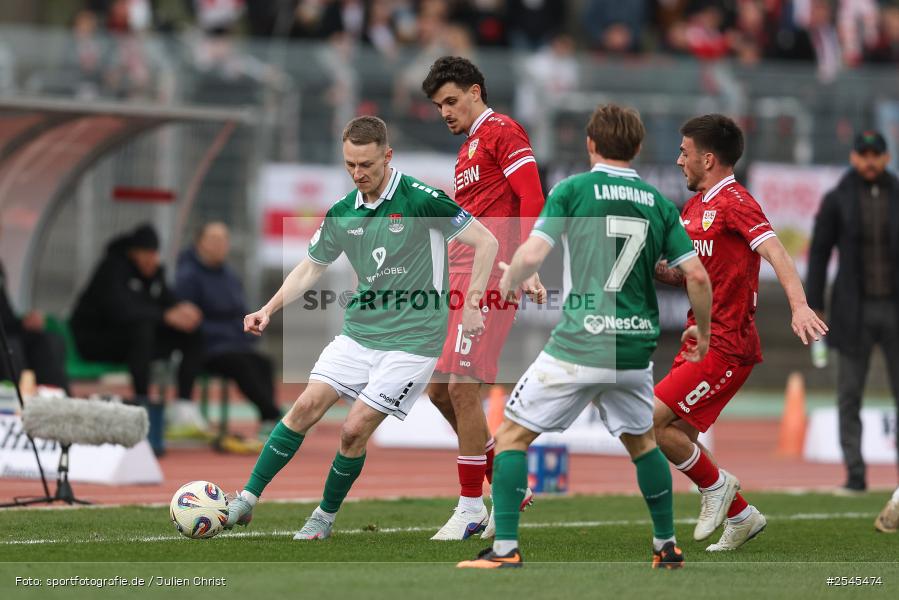 sport, VfB Stuttgart II, Schweinfurt, Sachs Stadion, Fussball, DFB, 30. Spieltag, 3. Liga, 21.03.2026, 1. FC Schweinfurt 1905 - Bild-ID: 2545474