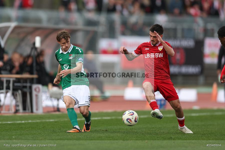 sport, VfB Stuttgart II, Schweinfurt, Sachs Stadion, Fussball, DFB, 30. Spieltag, 3. Liga, 21.03.2026, 1. FC Schweinfurt 1905 - Bild-ID: 2545504