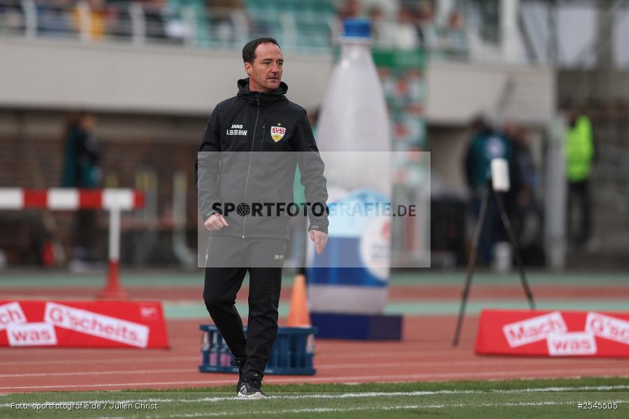 sport, VfB Stuttgart II, Schweinfurt, Sachs Stadion, Fussball, DFB, 30. Spieltag, 3. Liga, 21.03.2026, 1. FC Schweinfurt 1905 - Bild-ID: 2545505