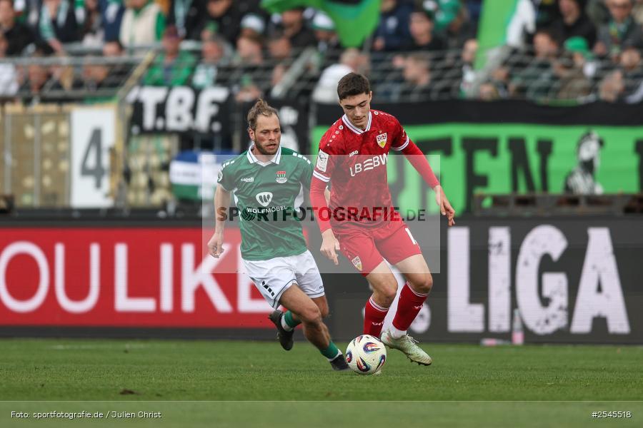 sport, VfB Stuttgart II, Schweinfurt, Sachs Stadion, Fussball, DFB, 30. Spieltag, 3. Liga, 21.03.2026, 1. FC Schweinfurt 1905 - Bild-ID: 2545518