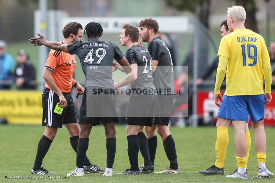 sport, TSV Karlburg, Landesliga Nordwest, Karlburg, Fussball, Fundamentum Sportpark, DJK Hain, 26. Spieltag, 21.03.2026 - Bild-ID: 2545550