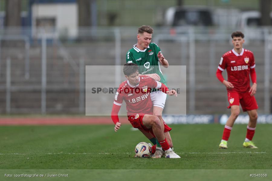 sport, VfB Stuttgart II, Schweinfurt, Sachs Stadion, Fussball, DFB, 30. Spieltag, 3. Liga, 21.03.2026, 1. FC Schweinfurt 1905 - Bild-ID: 2545558