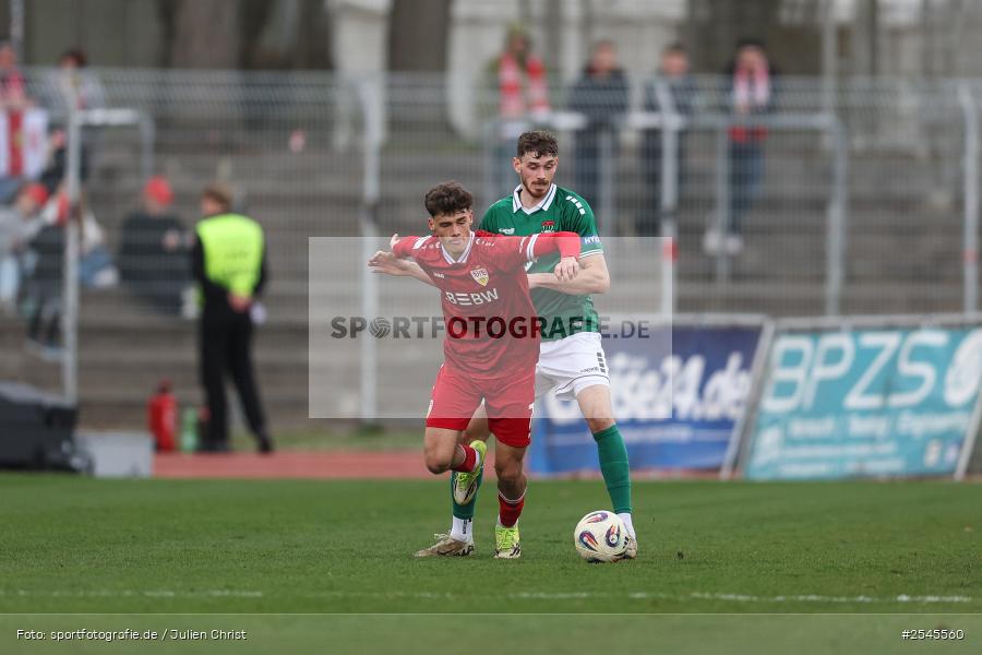 sport, VfB Stuttgart II, Schweinfurt, Sachs Stadion, Fussball, DFB, 30. Spieltag, 3. Liga, 21.03.2026, 1. FC Schweinfurt 1905 - Bild-ID: 2545560