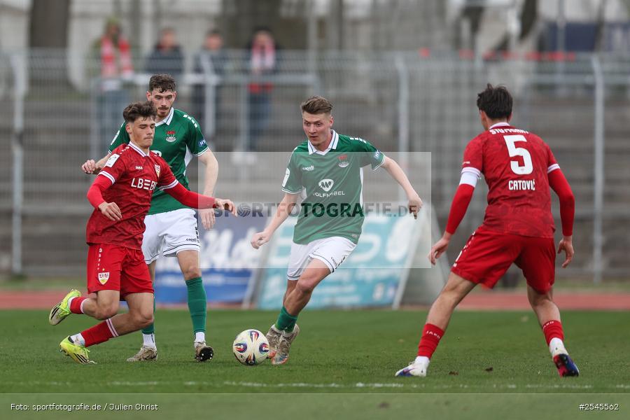 sport, VfB Stuttgart II, Schweinfurt, Sachs Stadion, Fussball, DFB, 30. Spieltag, 3. Liga, 21.03.2026, 1. FC Schweinfurt 1905 - Bild-ID: 2545562