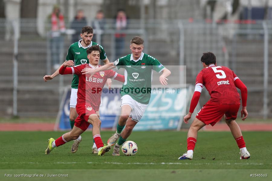 sport, VfB Stuttgart II, Schweinfurt, Sachs Stadion, Fussball, DFB, 30. Spieltag, 3. Liga, 21.03.2026, 1. FC Schweinfurt 1905 - Bild-ID: 2545563