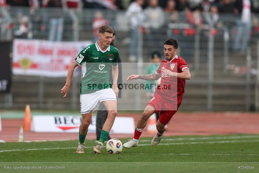 sport, VfB Stuttgart II, Schweinfurt, Sachs Stadion, Fussball, DFB, 30. Spieltag, 3. Liga, 21.03.2026, 1. FC Schweinfurt 1905 - Bild-ID: 2545566
