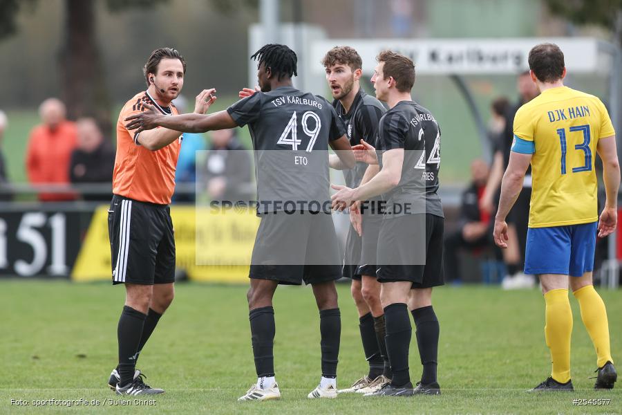 sport, TSV Karlburg, Landesliga Nordwest, Karlburg, Fussball, Fundamentum Sportpark, DJK Hain, 26. Spieltag, 21.03.2026 - Bild-ID: 2545577