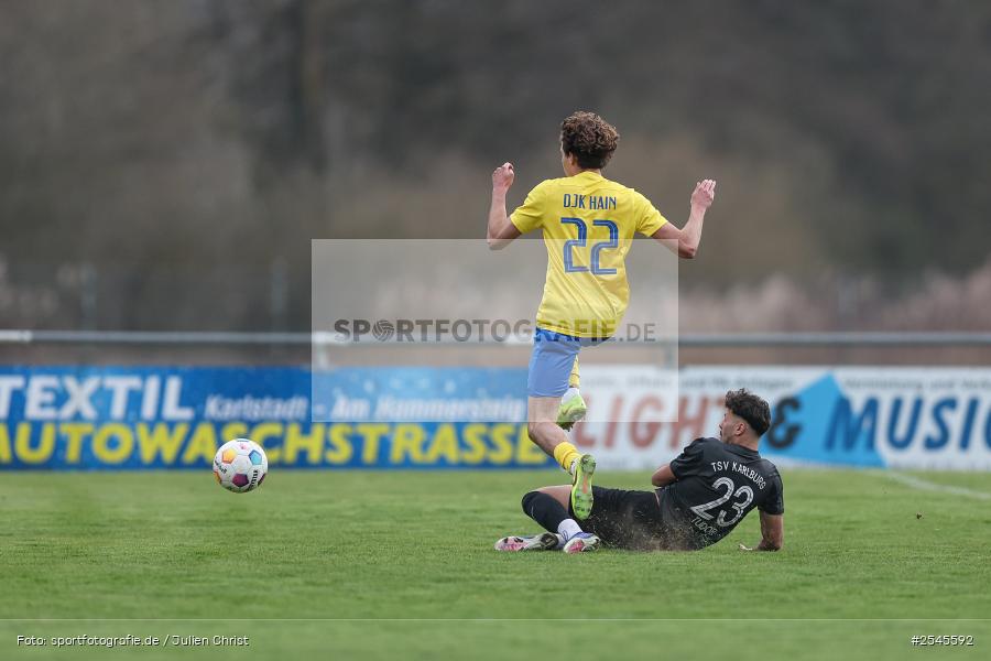 sport, TSV Karlburg, Landesliga Nordwest, Karlburg, Fussball, Fundamentum Sportpark, DJK Hain, 26. Spieltag, 21.03.2026 - Bild-ID: 2545592
