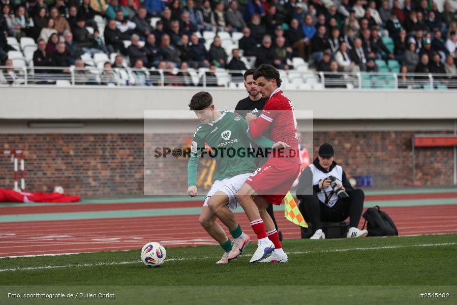 sport, VfB Stuttgart II, Schweinfurt, Sachs Stadion, Fussball, DFB, 30. Spieltag, 3. Liga, 21.03.2026, 1. FC Schweinfurt 1905 - Bild-ID: 2545602