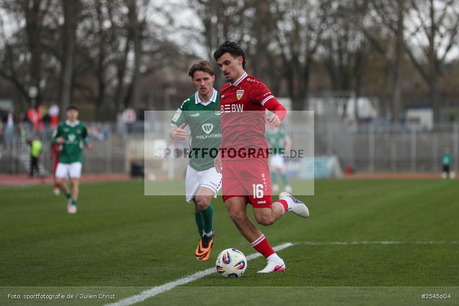 sport, VfB Stuttgart II, Schweinfurt, Sachs Stadion, Fussball, DFB, 30. Spieltag, 3. Liga, 21.03.2026, 1. FC Schweinfurt 1905 - Bild-ID: 2545604