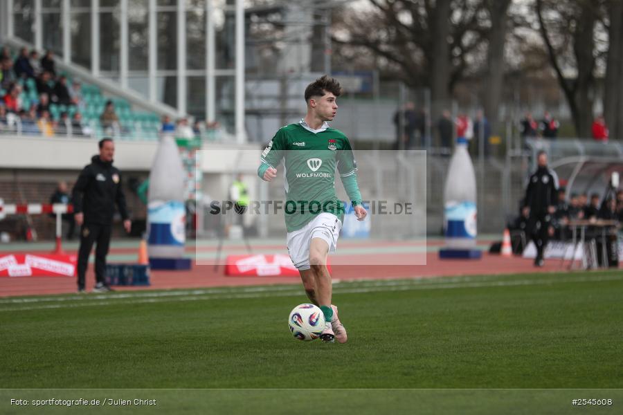 sport, VfB Stuttgart II, Schweinfurt, Sachs Stadion, Fussball, DFB, 30. Spieltag, 3. Liga, 21.03.2026, 1. FC Schweinfurt 1905 - Bild-ID: 2545608