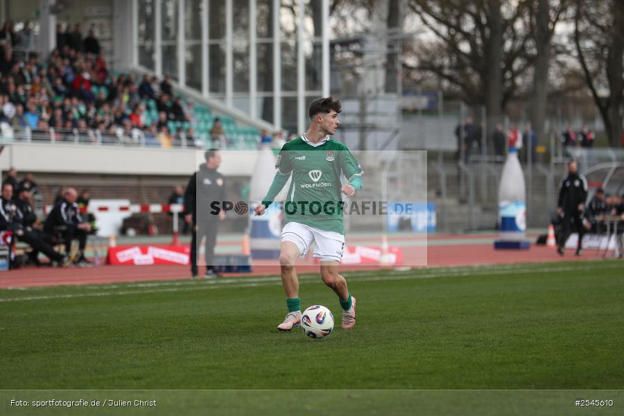 sport, VfB Stuttgart II, Schweinfurt, Sachs Stadion, Fussball, DFB, 30. Spieltag, 3. Liga, 21.03.2026, 1. FC Schweinfurt 1905 - Bild-ID: 2545610