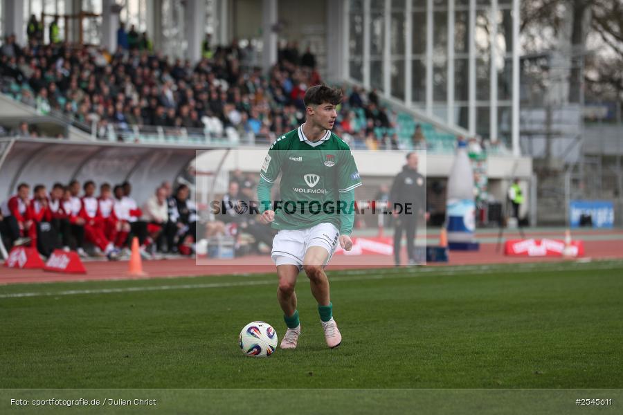 sport, VfB Stuttgart II, Schweinfurt, Sachs Stadion, Fussball, DFB, 30. Spieltag, 3. Liga, 21.03.2026, 1. FC Schweinfurt 1905 - Bild-ID: 2545611