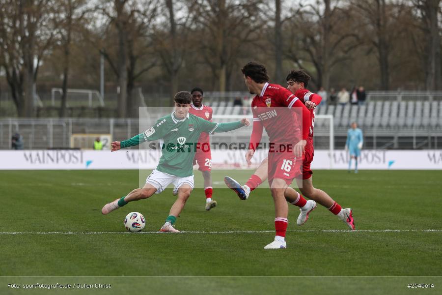 sport, VfB Stuttgart II, Schweinfurt, Sachs Stadion, Fussball, DFB, 30. Spieltag, 3. Liga, 21.03.2026, 1. FC Schweinfurt 1905 - Bild-ID: 2545614