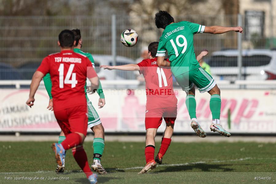 sport, TSV Homburg, Sportgelände, Kreisliga Würzburg Gr. 2, Karlstadt, Fussball, FV Karlstadt, 22.03.2026, 22. Spieltag - Bild-ID: 2546106