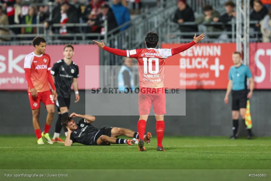 sport, Würzburg, SV Wacker Burghausen, Halbfinale, Fussball, FC Würzburger Kickers, BFV-Verbandspokal, AKON Arena, 24.03.2026 - Bild-ID: 2546580