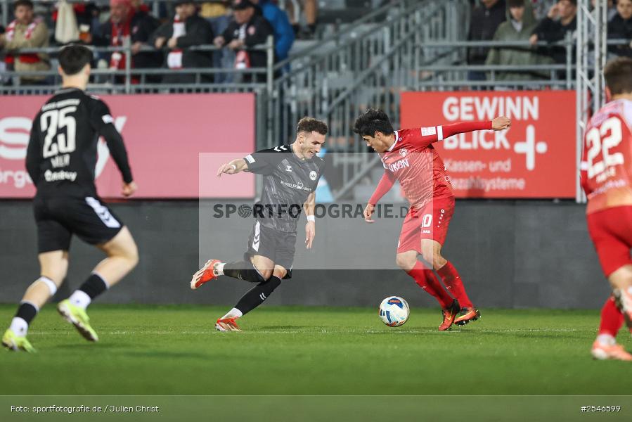 sport, Würzburg, SV Wacker Burghausen, Halbfinale, Fussball, FC Würzburger Kickers, BFV-Verbandspokal, AKON Arena, 24.03.2026 - Bild-ID: 2546599