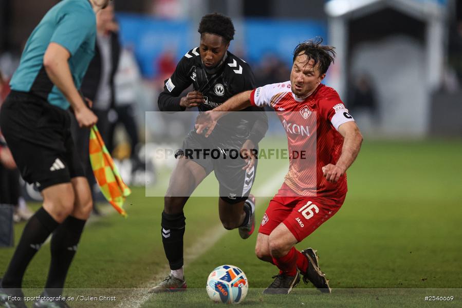 sport, Würzburg, SV Wacker Burghausen, Halbfinale, Fussball, FC Würzburger Kickers, BFV-Verbandspokal, AKON Arena, 24.03.2026 - Bild-ID: 2546669