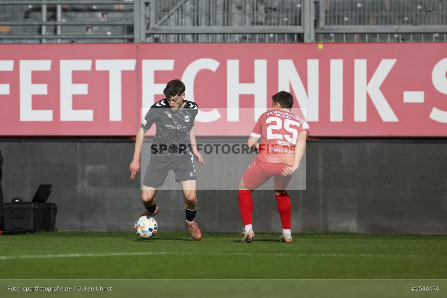 sport, Würzburg, SV Wacker Burghausen, Halbfinale, Fussball, FC Würzburger Kickers, BFV-Verbandspokal, AKON Arena, 24.03.2026 - Bild-ID: 2546674