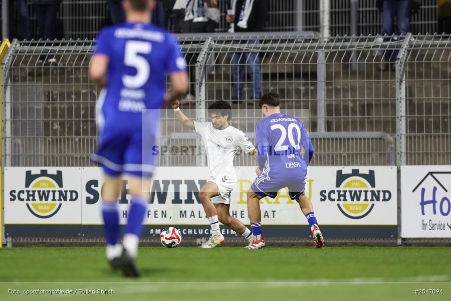 sport, Stadion am Schönbusch, SV Wacker Burghausen, SV Viktoria Aschaffenburg, Regionalliga Bayern, Fussball, BFV, Aschaffenburg, 27.03.2026, 25. Spieltag - Bild-ID: 2547094