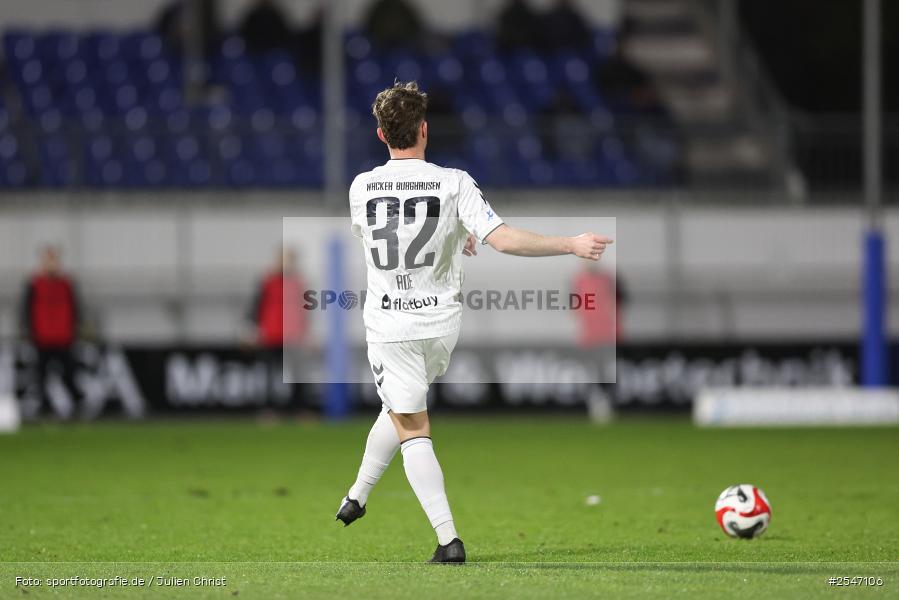sport, Stadion am Schönbusch, SV Wacker Burghausen, SV Viktoria Aschaffenburg, Regionalliga Bayern, Fussball, BFV, Aschaffenburg, 27.03.2026, 25. Spieltag - Bild-ID: 2547106