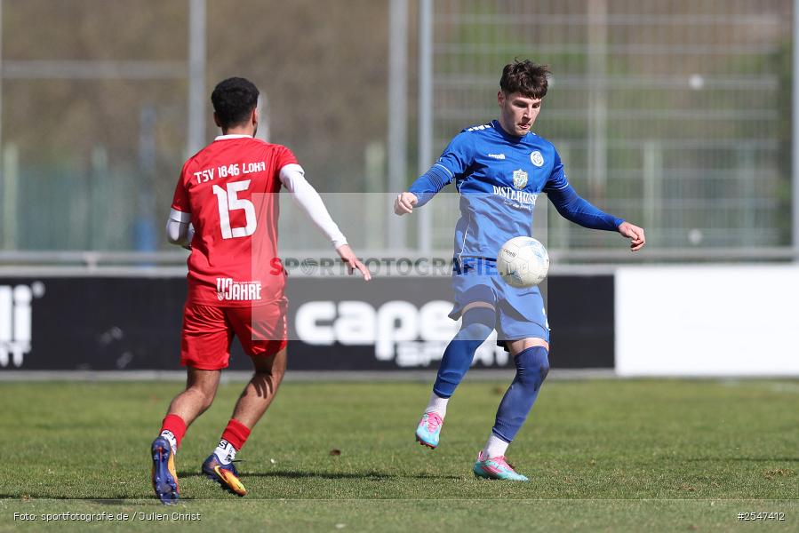 Sepp-Endres-Sportanlage, Würzburg, 29.03.2026, sport, Fussball, BFV, 23. Spieltag, Bezirksliga Unterfranken West, TSV Lohr, Würzburger FV 04 II - Bild-ID: 2547412