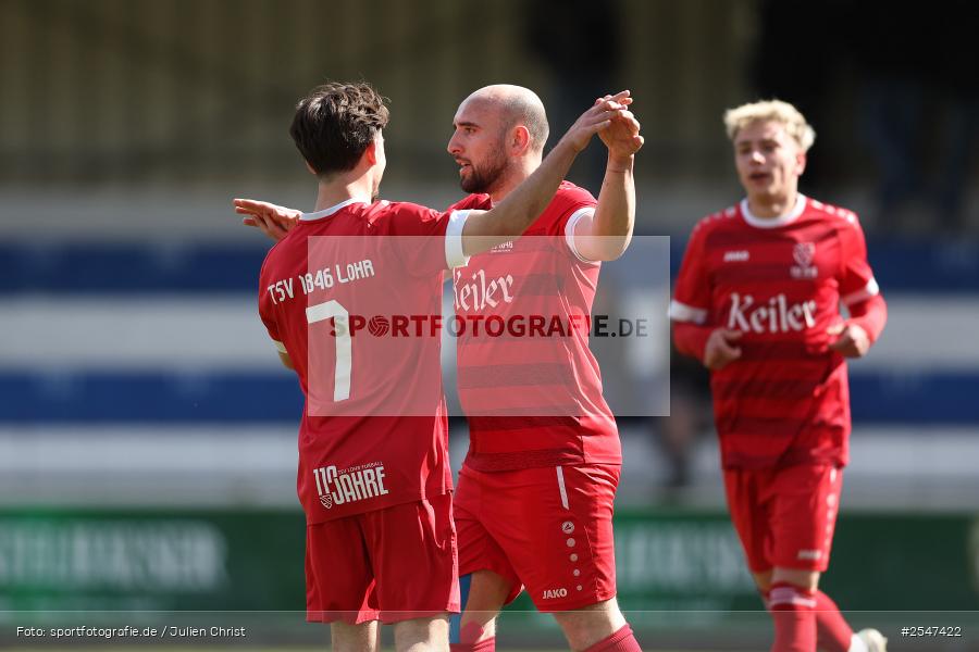 Sepp-Endres-Sportanlage, Würzburg, 29.03.2026, sport, Fussball, BFV, 23. Spieltag, Bezirksliga Unterfranken West, TSV Lohr, Würzburger FV 04 II - Bild-ID: 2547422