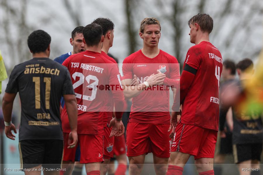 sport, TSV Aubstadt, SpVgg Ansbach, Regionalliga Bayern, NGN-Arena, Fussball, BFV, Aubstadt, 28.03.2026, 25. Spieltag - Bild-ID: 2547445