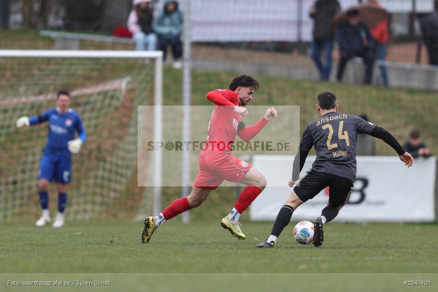 sport, TSV Aubstadt, SpVgg Ansbach, Regionalliga Bayern, NGN-Arena, Fussball, BFV, Aubstadt, 28.03.2026, 25. Spieltag - Bild-ID: 2547901