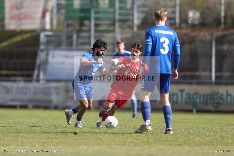 sport, Würzburger FV 04 II, Würzburg, TSV Lohr, Sepp-Endres-Sportanlage, Fussball, Bezirksliga Unterfranken West, BFV, 29.03.2026, 23. Spieltag - Bild-ID: 2548199