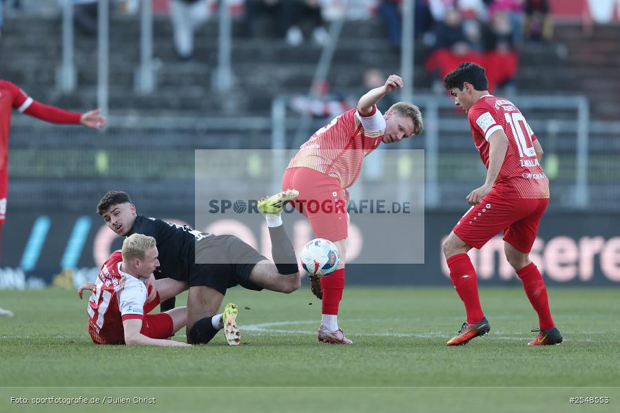 AKON-Arena, Würzburg, 02.04.2026, sport, Fussball, BFV, 26. Spieltag, Regionalliga Bayern, SpVgg Hankofen-Hailing, FC Würzburger Kickers - Bild-ID: 2548553
