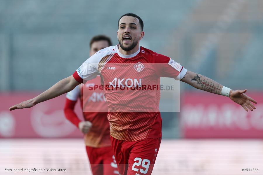 AKON-Arena, Würzburg, 02.04.2026, sport, Fussball, BFV, 26. Spieltag, Regionalliga Bayern, SpVgg Hankofen-Hailing, FC Würzburger Kickers - Bild-ID: 2548566