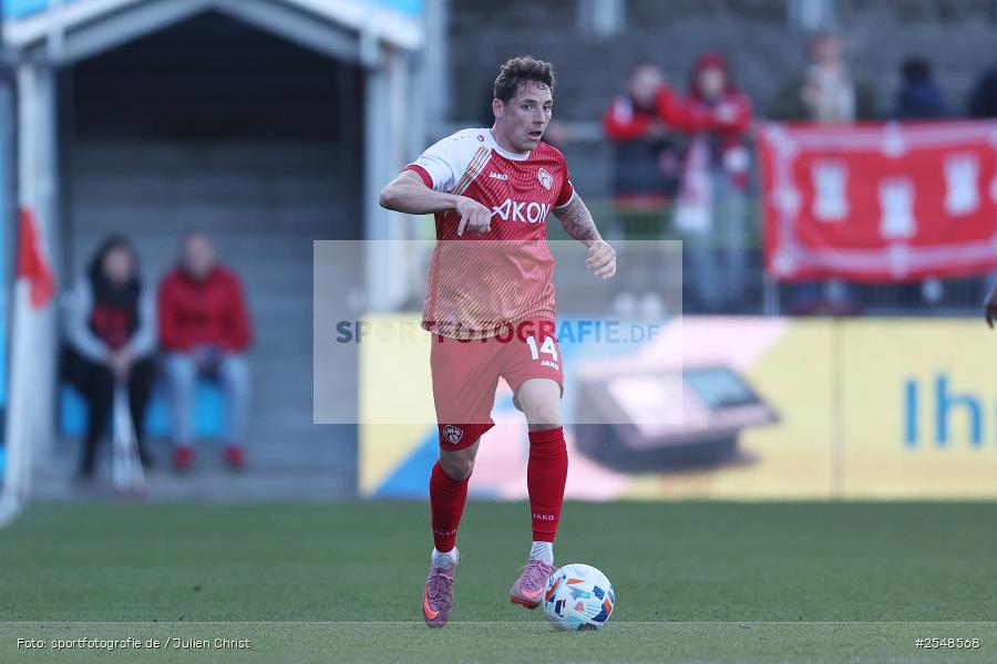 AKON-Arena, Würzburg, 02.04.2026, sport, Fussball, BFV, 26. Spieltag, Regionalliga Bayern, SpVgg Hankofen-Hailing, FC Würzburger Kickers - Bild-ID: 2548568