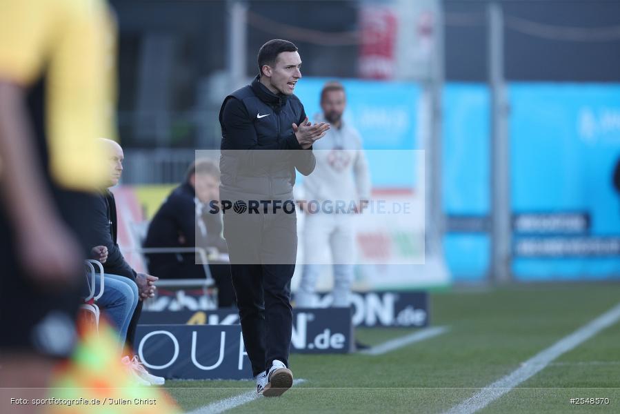AKON-Arena, Würzburg, 02.04.2026, sport, Fussball, BFV, 26. Spieltag, Regionalliga Bayern, SpVgg Hankofen-Hailing, FC Würzburger Kickers - Bild-ID: 2548570