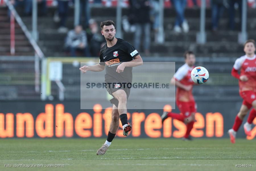 AKON-Arena, Würzburg, 02.04.2026, sport, Fussball, BFV, 26. Spieltag, Regionalliga Bayern, SpVgg Hankofen-Hailing, FC Würzburger Kickers - Bild-ID: 2548574