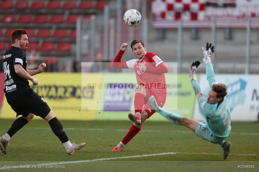 AKON-Arena, Würzburg, 02.04.2026, sport, Fussball, BFV, 26. Spieltag, Regionalliga Bayern, SpVgg Hankofen-Hailing, FC Würzburger Kickers - Bild-ID: 2548583