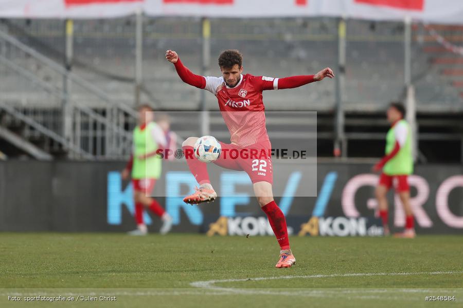 AKON-Arena, Würzburg, 02.04.2026, sport, Fussball, BFV, 26. Spieltag, Regionalliga Bayern, SpVgg Hankofen-Hailing, FC Würzburger Kickers - Bild-ID: 2548584