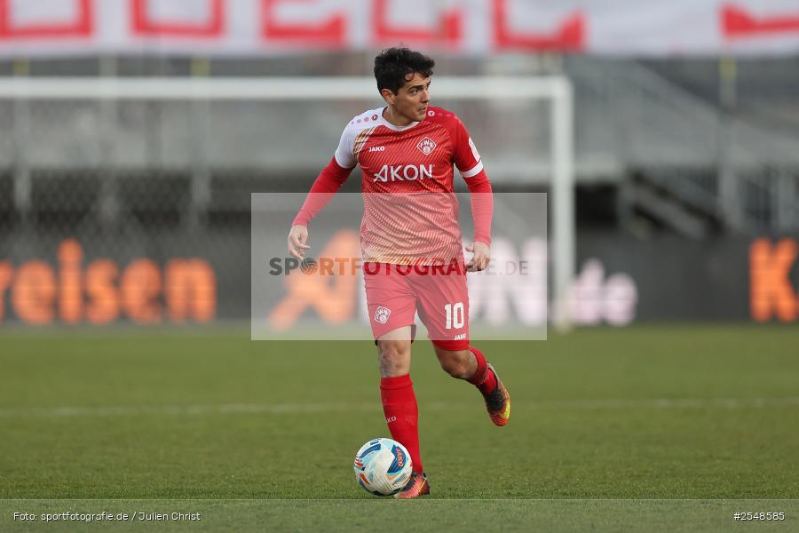 AKON-Arena, Würzburg, 02.04.2026, sport, Fussball, BFV, 26. Spieltag, Regionalliga Bayern, SpVgg Hankofen-Hailing, FC Würzburger Kickers - Bild-ID: 2548585