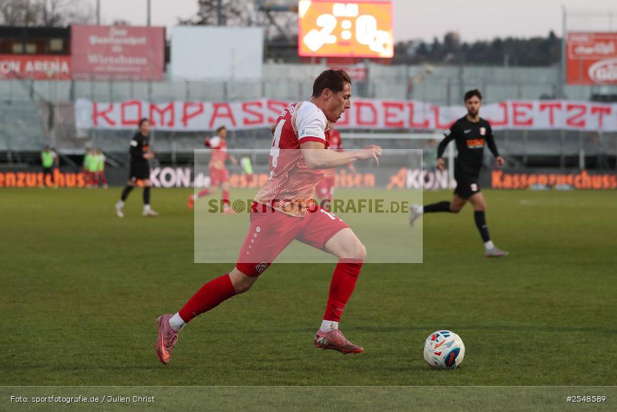 AKON-Arena, Würzburg, 02.04.2026, sport, Fussball, BFV, 26. Spieltag, Regionalliga Bayern, SpVgg Hankofen-Hailing, FC Würzburger Kickers - Bild-ID: 2548589