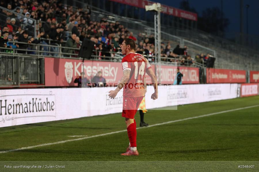 AKON-Arena, Würzburg, 02.04.2026, sport, Fussball, BFV, 26. Spieltag, Regionalliga Bayern, SpVgg Hankofen-Hailing, FC Würzburger Kickers - Bild-ID: 2548607