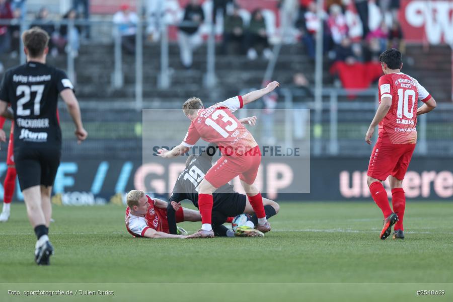 sport, Würzburg, SpVgg Hankofen-Hailing, Regionalliga Bayern, Fussball, FC Würzburger Kickers, BFV, AKON-Arena, 26. Spieltag, 02.04.2026 - Bild-ID: 2548629