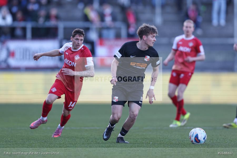 sport, Würzburg, SpVgg Hankofen-Hailing, Regionalliga Bayern, Fussball, FC Würzburger Kickers, BFV, AKON-Arena, 26. Spieltag, 02.04.2026 - Bild-ID: 2548637