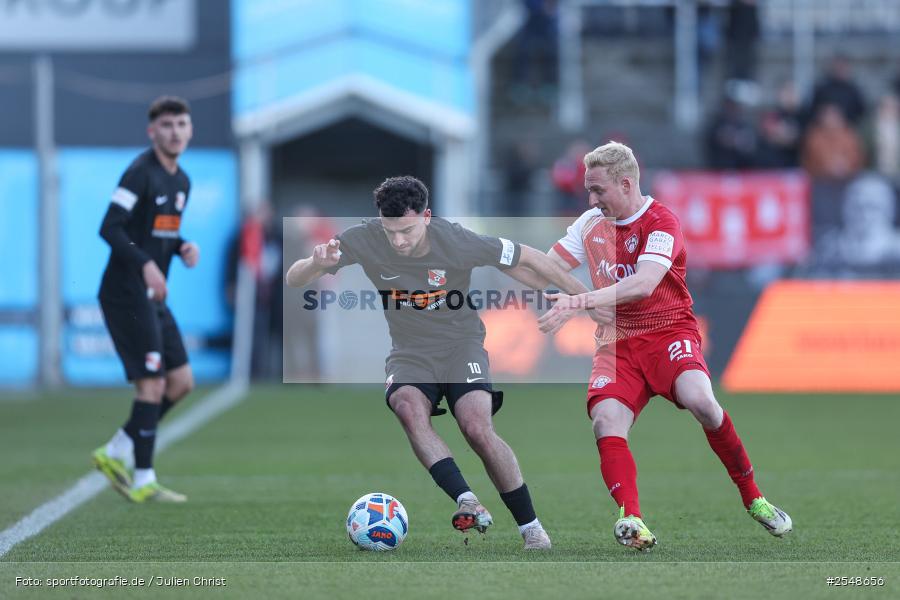 sport, Würzburg, SpVgg Hankofen-Hailing, Regionalliga Bayern, Fussball, FC Würzburger Kickers, BFV, AKON-Arena, 26. Spieltag, 02.04.2026 - Bild-ID: 2548656