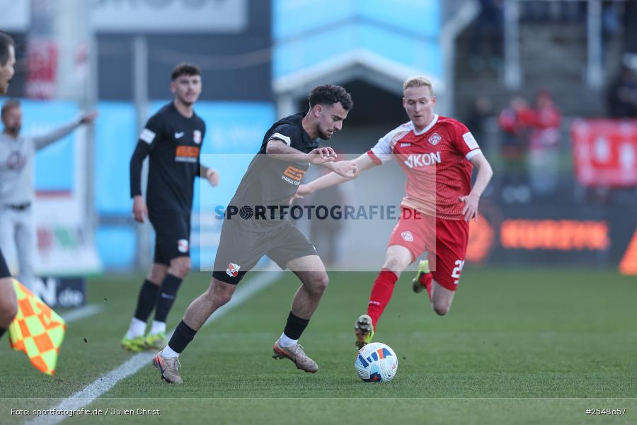 sport, Würzburg, SpVgg Hankofen-Hailing, Regionalliga Bayern, Fussball, FC Würzburger Kickers, BFV, AKON-Arena, 26. Spieltag, 02.04.2026 - Bild-ID: 2548657
